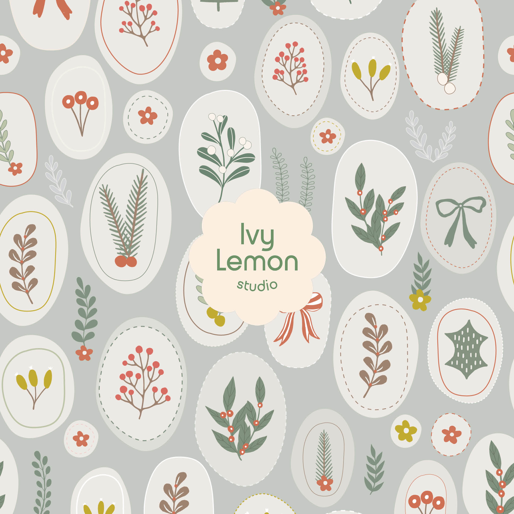 Merry Berry Seasonal Pattern