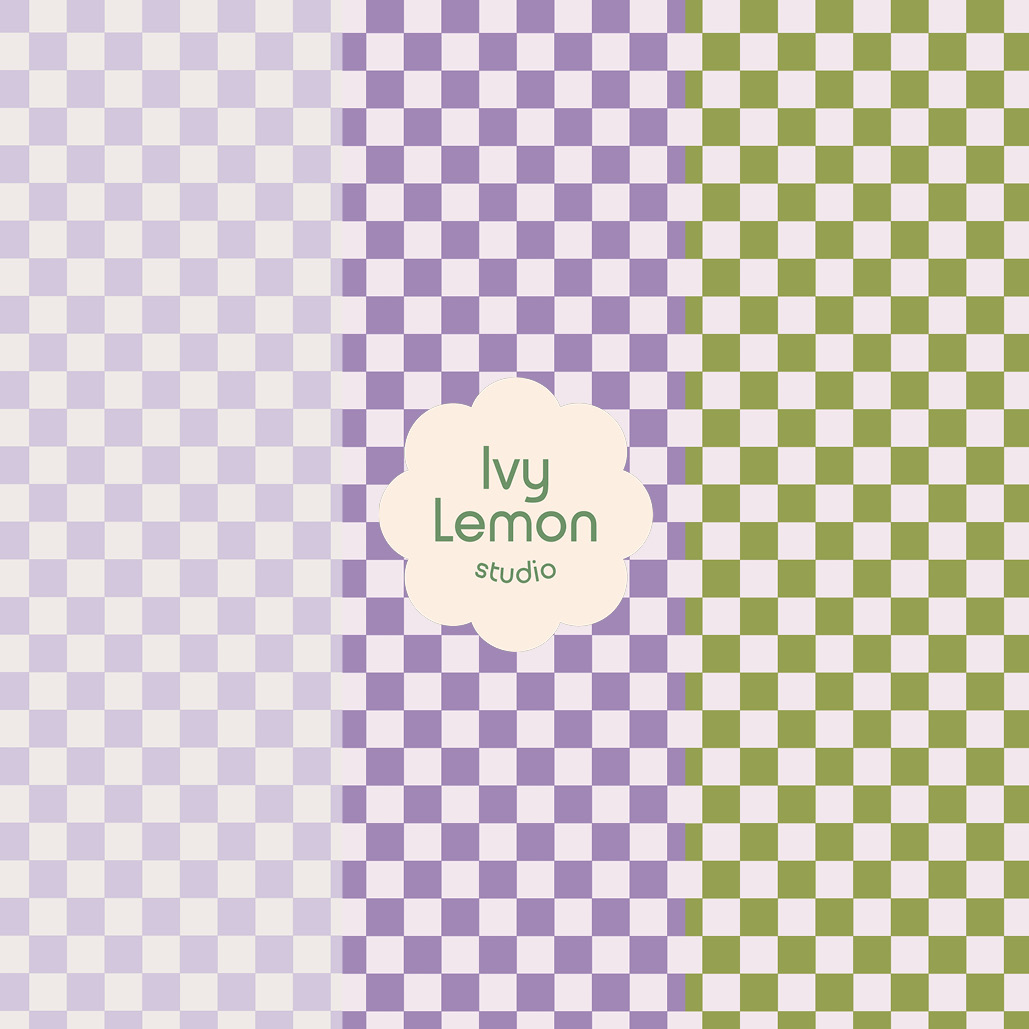 Coralie Checkerboard Pattern secondary